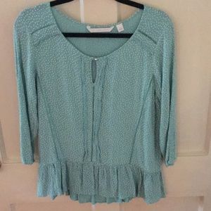 Turquoise blouse